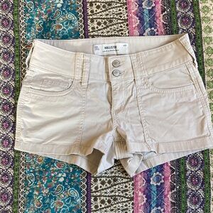 Hollister Women's Beige Cargo Shorts